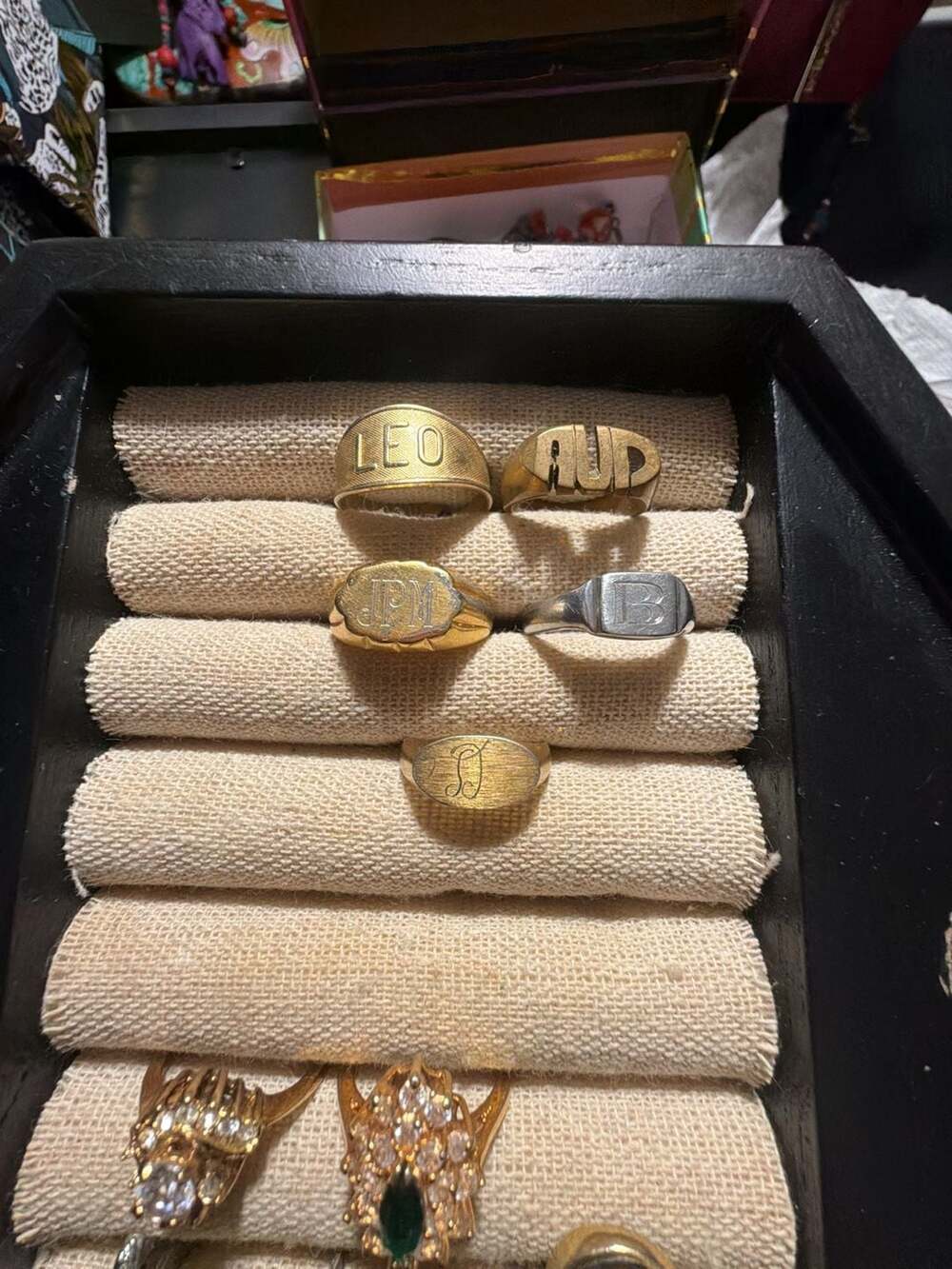 Vintage Ring Lot Including Signet